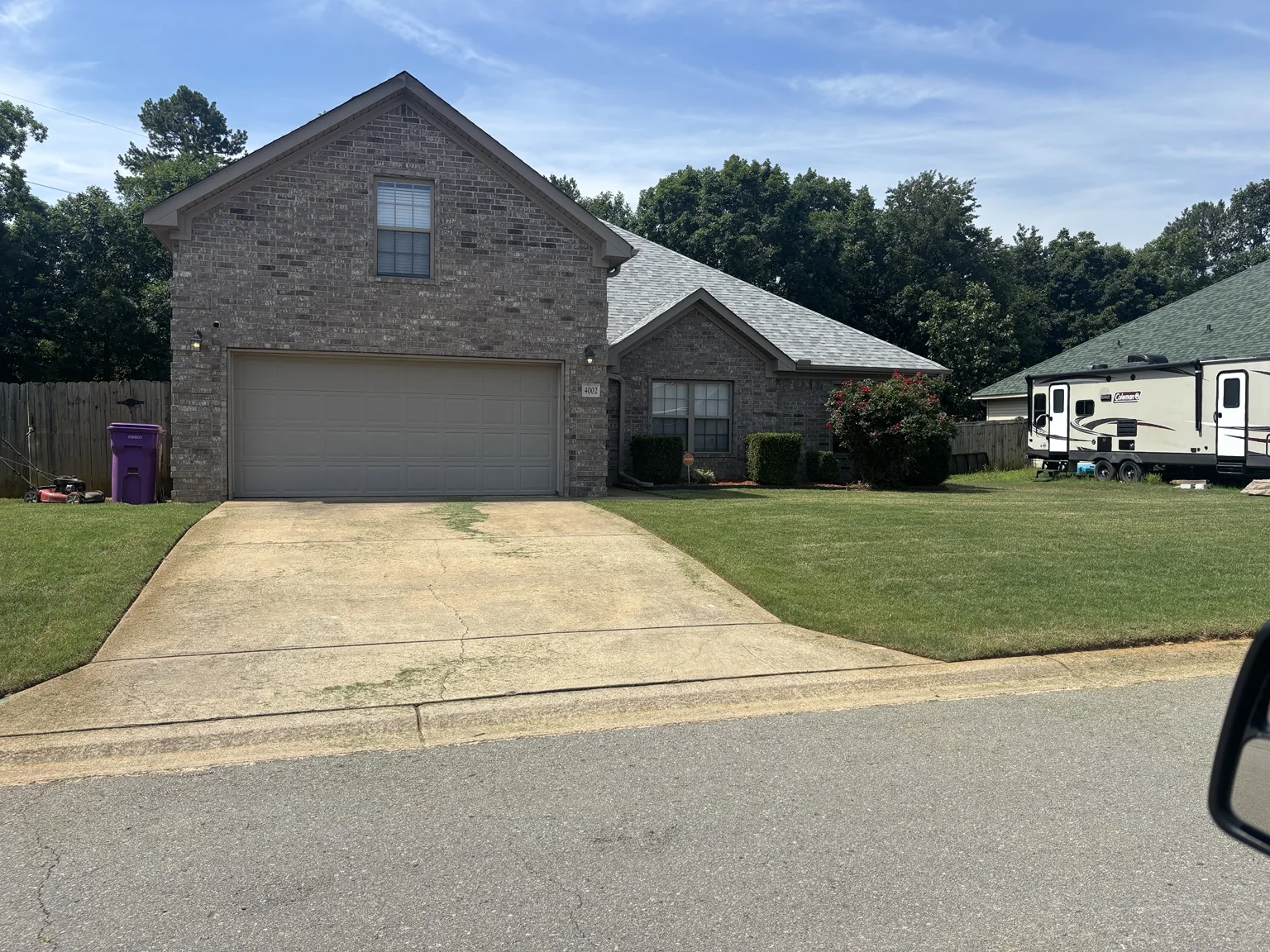 Residential roofing project
